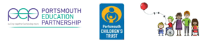 Portsmouth Education Strategy logos