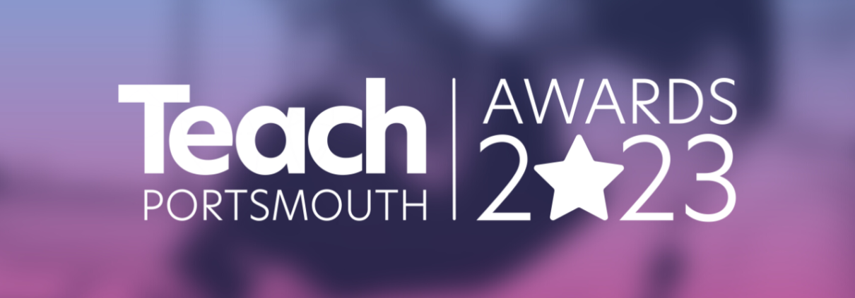 Teach Portsmouth Awards 2023 logo