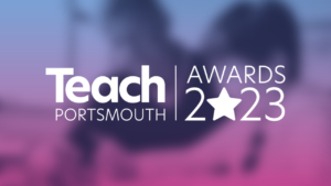 Teach Portsmouth Awards 2023 logo