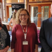 Natalie Sheppard, Cllr Suzy Horton and Mike Stoneman