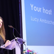 Lucy Ambache, host of the Teach Portsmouth Awards 2023