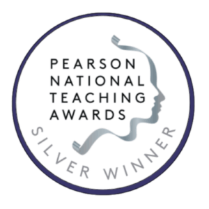 Pearson National Teaching Awards Silver Winner logo